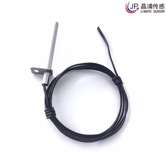 Высокое качество PT100 PT1000 RTD Датчик температуры Резьба M8 3 Core 1 метр Проводной термопарный зонд